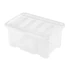 Kép 3/3 - Boxmania Tároló doboz 14L 40x29x18cm Midi tetővel 1575-3