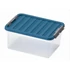 Kép 1/2 - Clipbox Tároló doboz 14L 40x29x18cm Clippes tetővel 1604