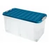 Kép 1/2 - Clipbox Tároló doboz 100L 80x40x40cm gurulós, Clippes tetővel 1617