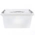 Kép 2/2 - Clipbox Tároló doboz  5,0L 29x19x14cm fogantyúval, Clippes tetővel 1631-2