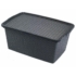 Kép 2/3 - Intrigobox Tároló doboz 10L 33x23x16cm tetővel 4510-2
