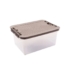 Kép 1/2 - Clipbox - Rattan Tároló doboz 14L 40x29x18cm Clippes tetővel 4604