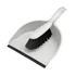 Kép 4/4 - Szemeteslapát gumi éllel + kefe COMPACT MIX GREY 6205 szürke