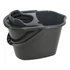 Kép 4/6 - Vödör 10 L + csavaró MIX GREY 7002 fekete
