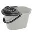 Kép 6/6 - Vödör 10 L + csavaró MIX GREY 7002 szürke