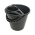 Kép 2/4 - Vödör 10 L + csavaró MIX GREY 7003 fekete
