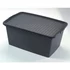 Kép 1/3 - Intrigobox Tároló doboz 40L 59x39x26cm tetővel 4512