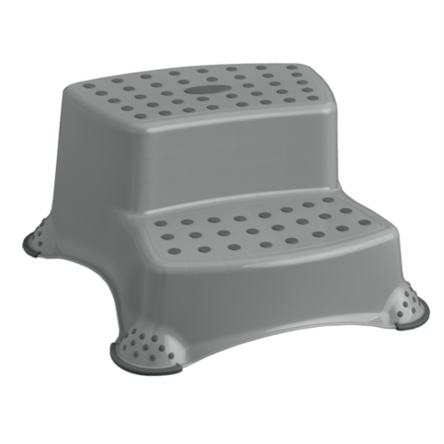 Gyerek Fellépő dupla 40x37x21cm Max. 120kg-ig Szürke 10029120000NN