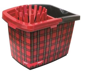 Vödör 15 L + csavaró KOCKÁS 71041