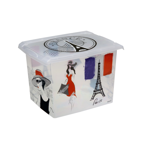 Fashion-Box Tároló doboz 20,5L 39x29x27cm France 1553099