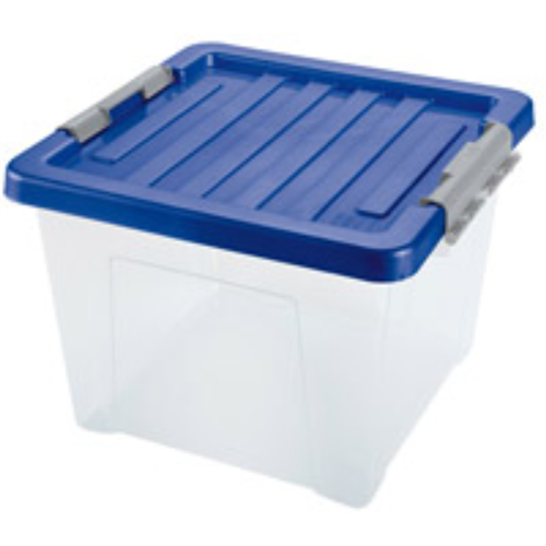 Clipbox Tároló doboz  24L 39x37x27cm Clippes tetővel 1612