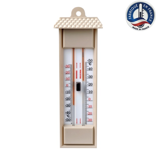 Kültéri Mini-Maxi Hőmérő 23,5x7,7x3,1cm -35+50°C +/-1°C 2044