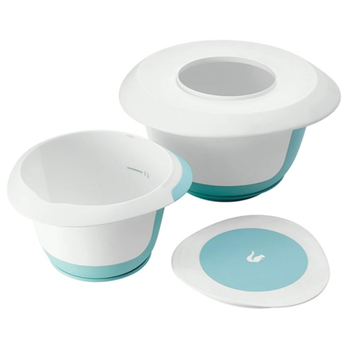 Keverőtál szett 4in1 1,5+3,5L 18x14cm + 27x15cm Aquamarine 3003062400000