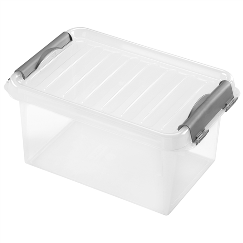 Clipbox - Lite Tároló doboz  8,0L 33x22,5x16cm Clippes tetővel 602