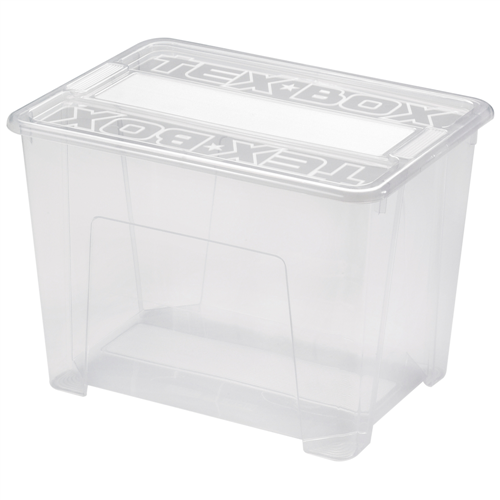 Tex Box 3. Tároló doboz 21L 38x28x27,2cm tetővel 7205